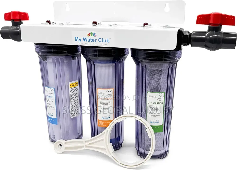 High Grade 3-Stage Water Filter System