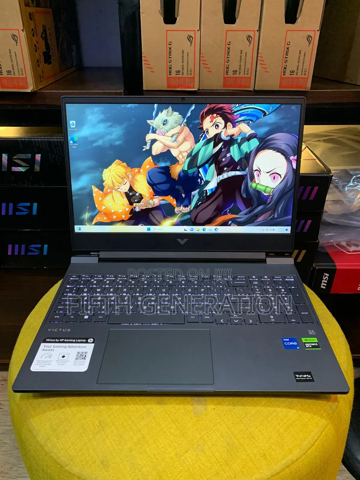 Laptop HP Victus 15 16GB Intel Core i5 SSD 512GB