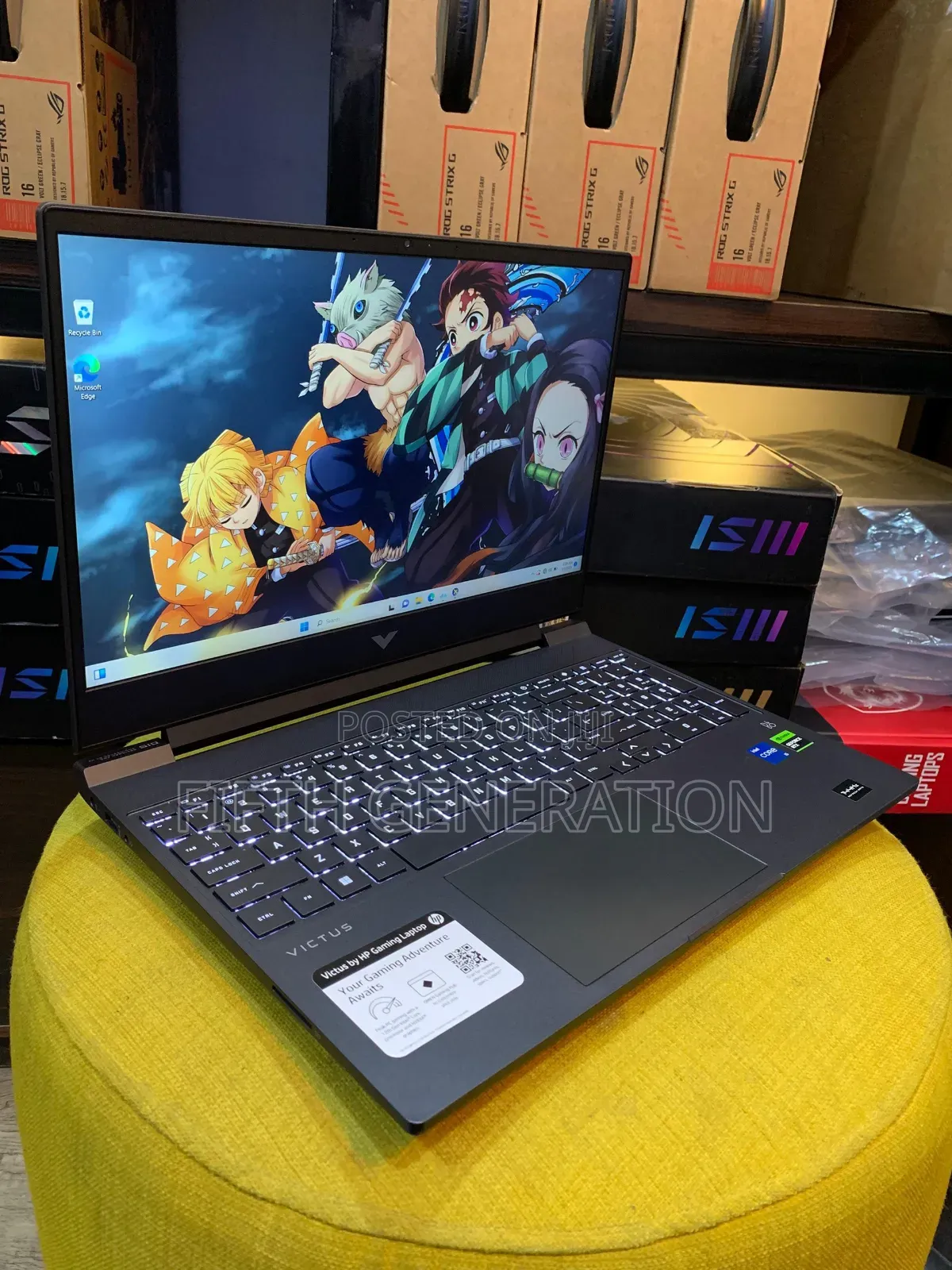 Laptop HP Victus 15 16GB Intel Core i5 SSD 512GB