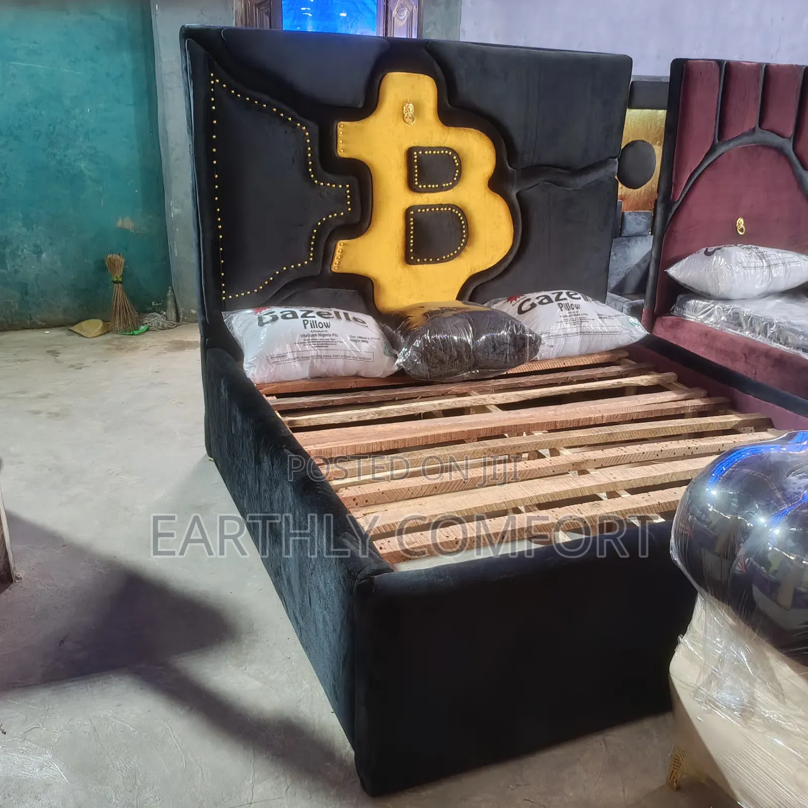 6 by 6 Bedframe | Bedframe Available in Store in Different Designs