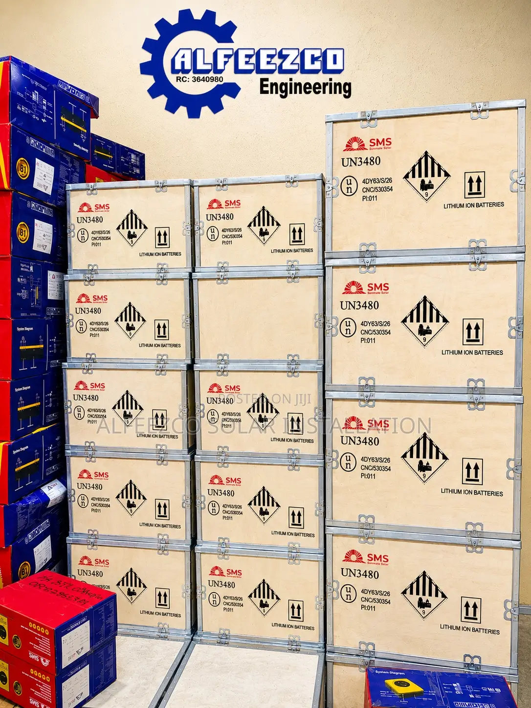 SMS 10.2 Kw Lithium Ion Battery With Warranty
