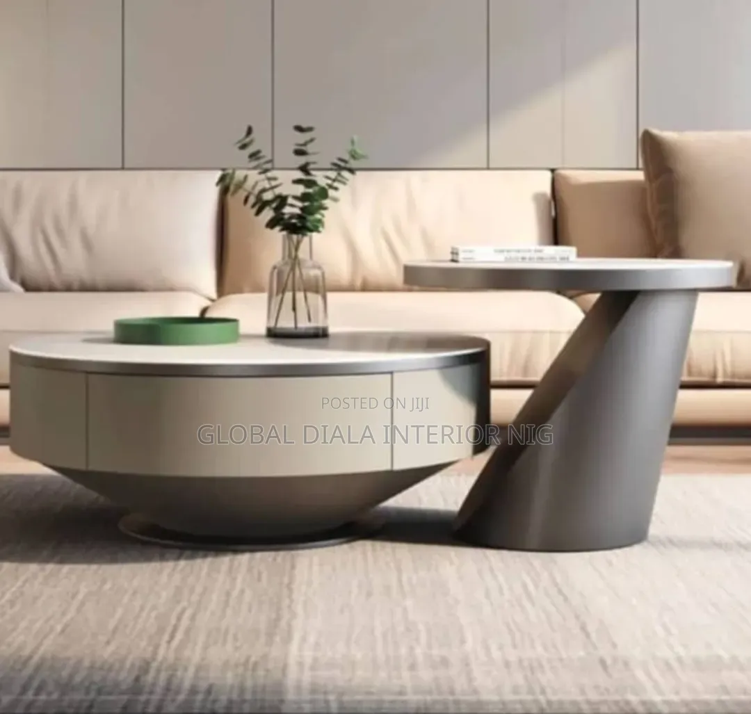 Modern Minimalist Nesting Coffee Table Set