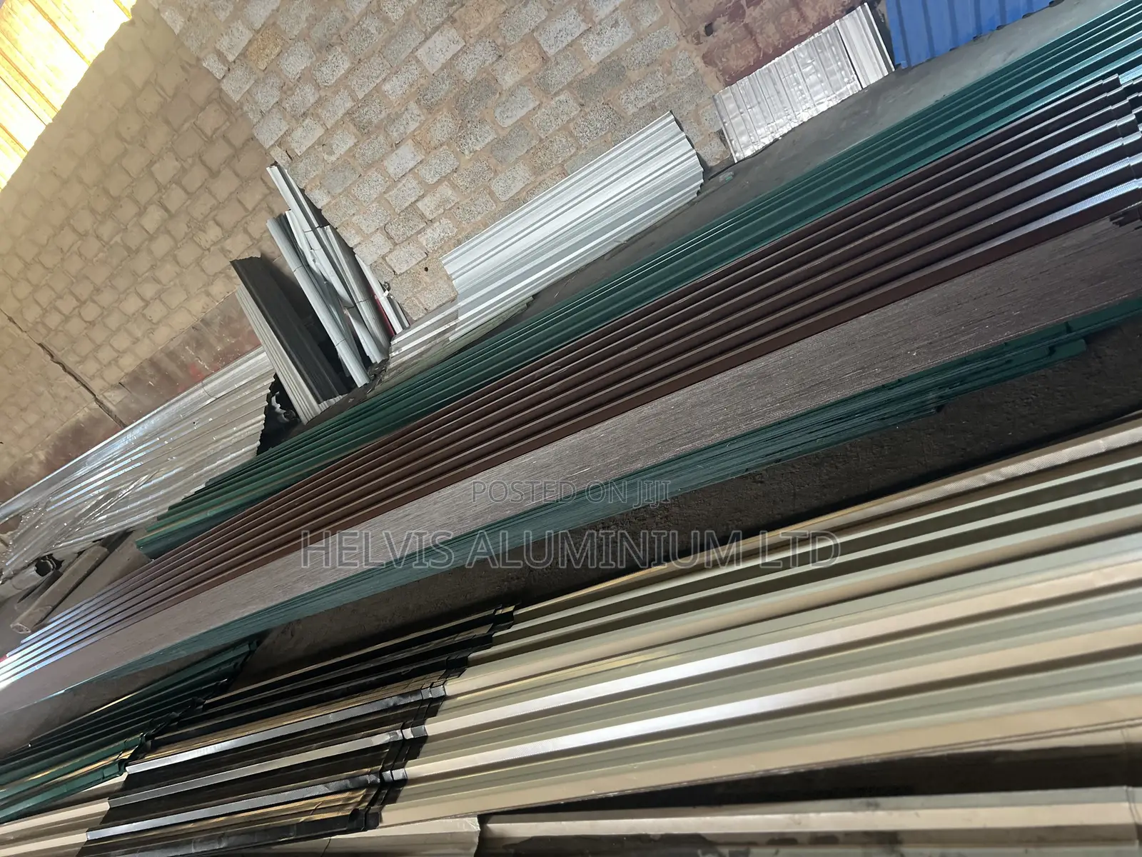 Normal 0.55 Gauge Nut Brown Aluminum Roofing