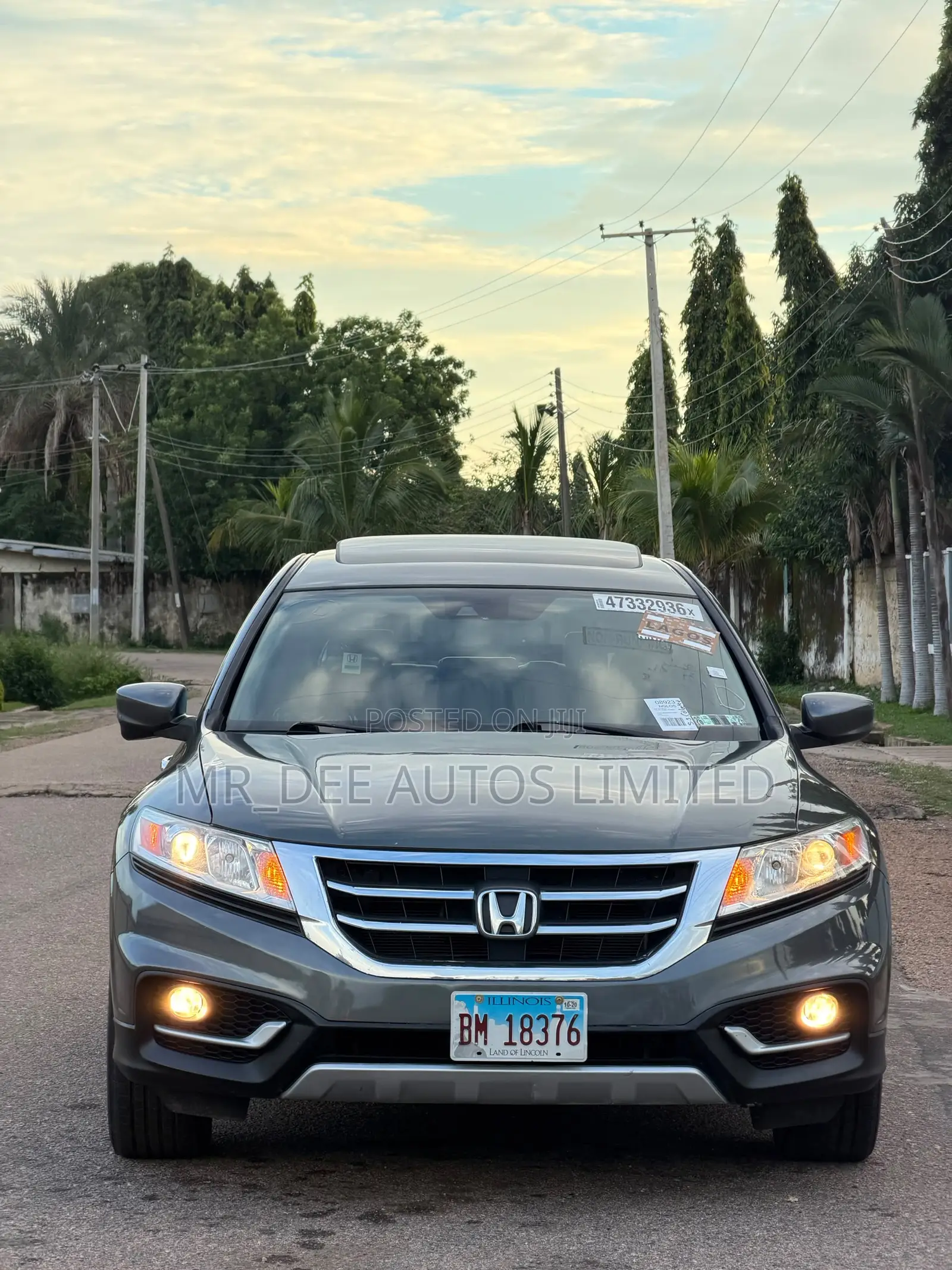 Honda Crosstour 2012 Gray