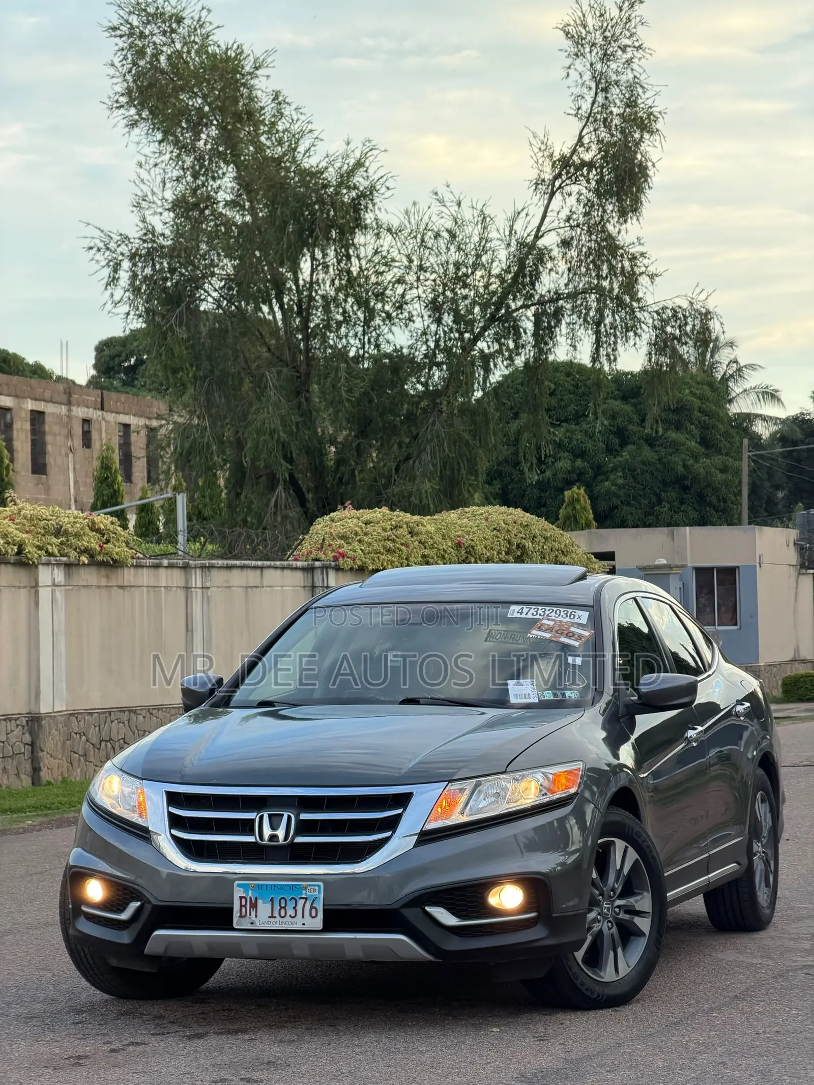 Honda Crosstour 2012 Gray