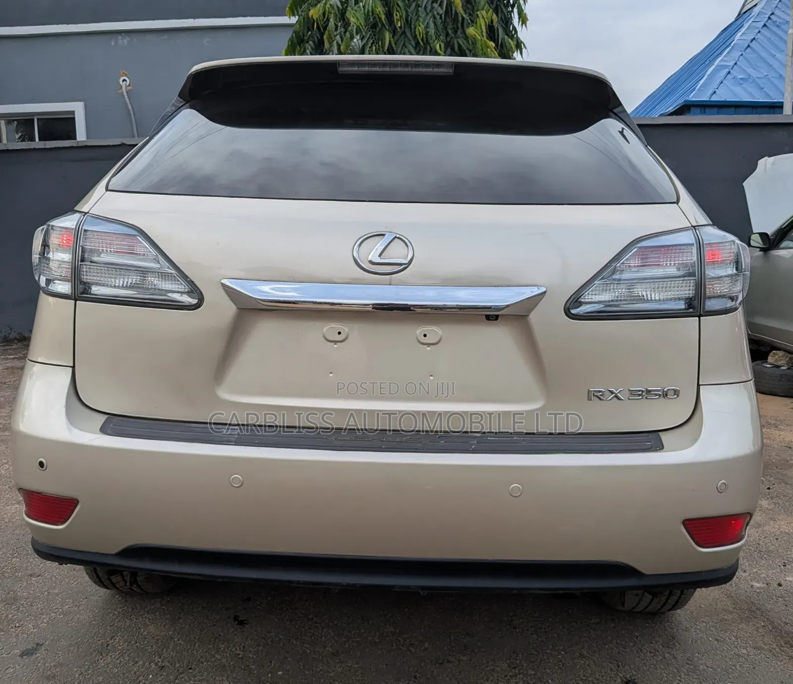 Lexus RX 2012 Gold
