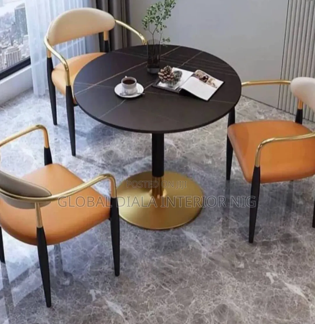Modern 3-Seater Dining Set With Chairs