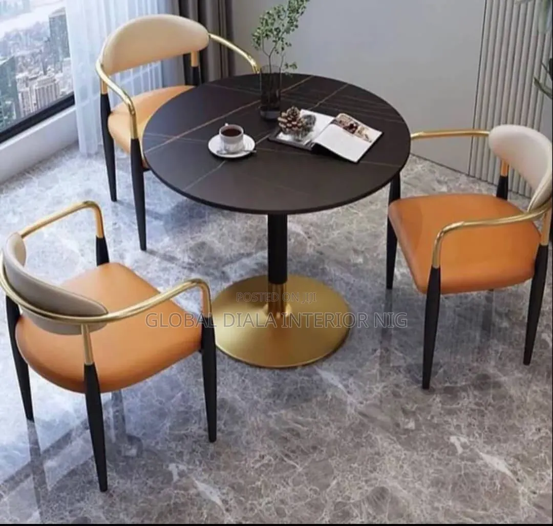 Modern 3-Seater Dining Set With Chairs
