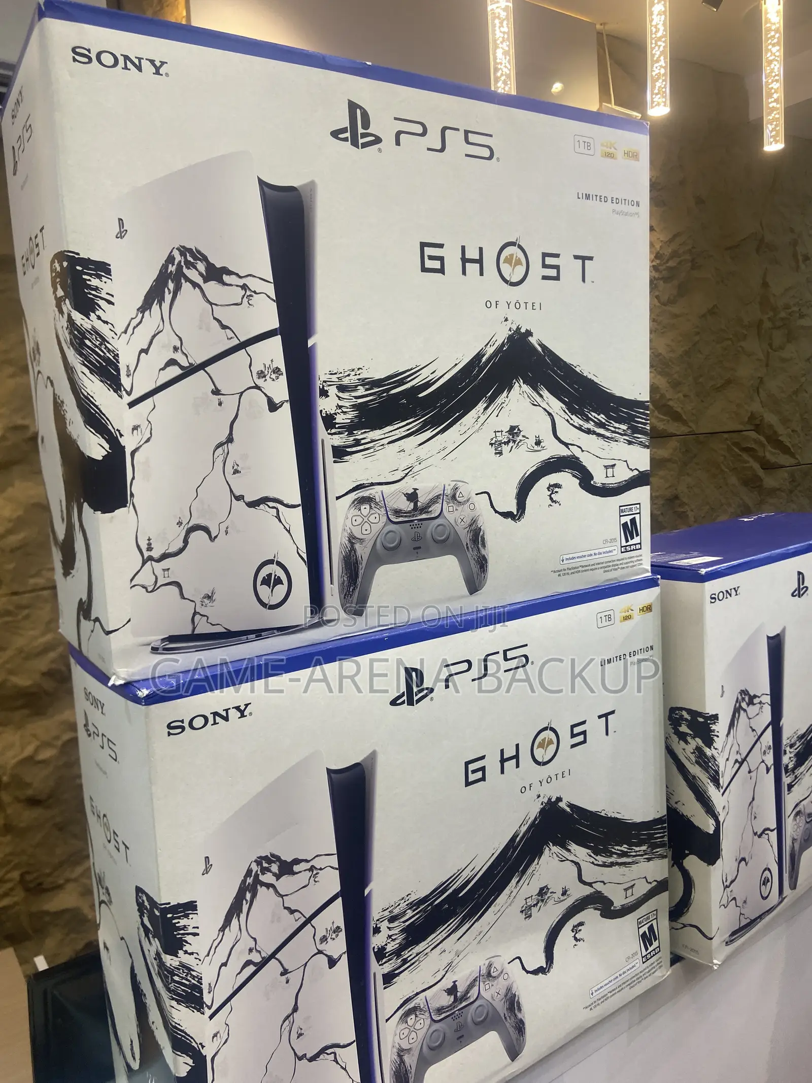 Sony PS 5 Slim 1TB Ghost of Yotei