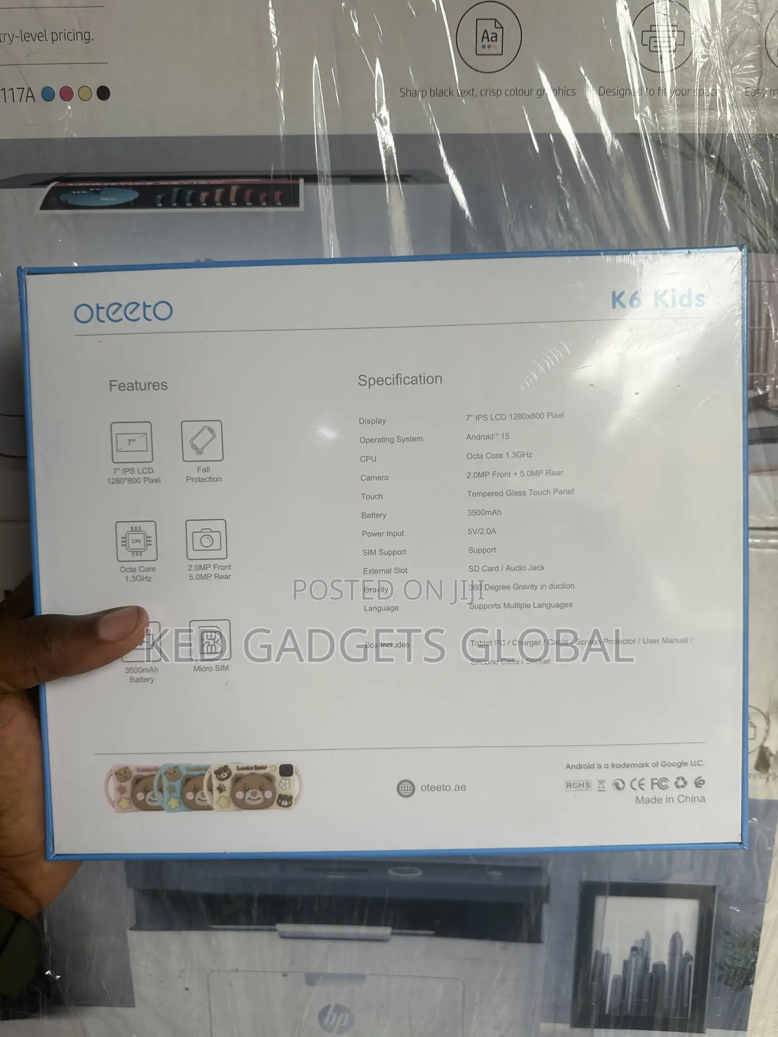 New Oteeto K6 128 GB Black