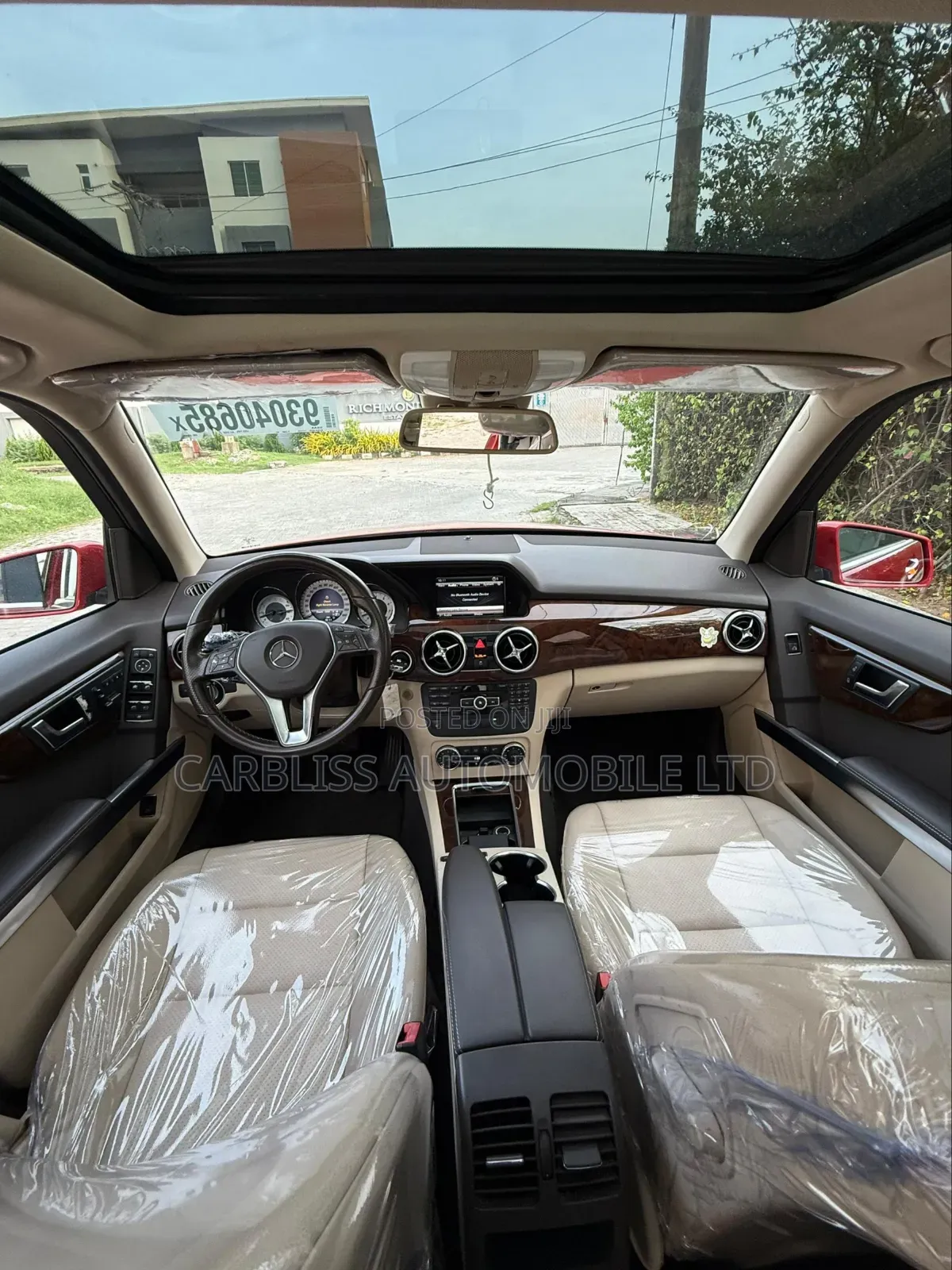 Mercedes-Benz GLK-Class 2013 Burgundy