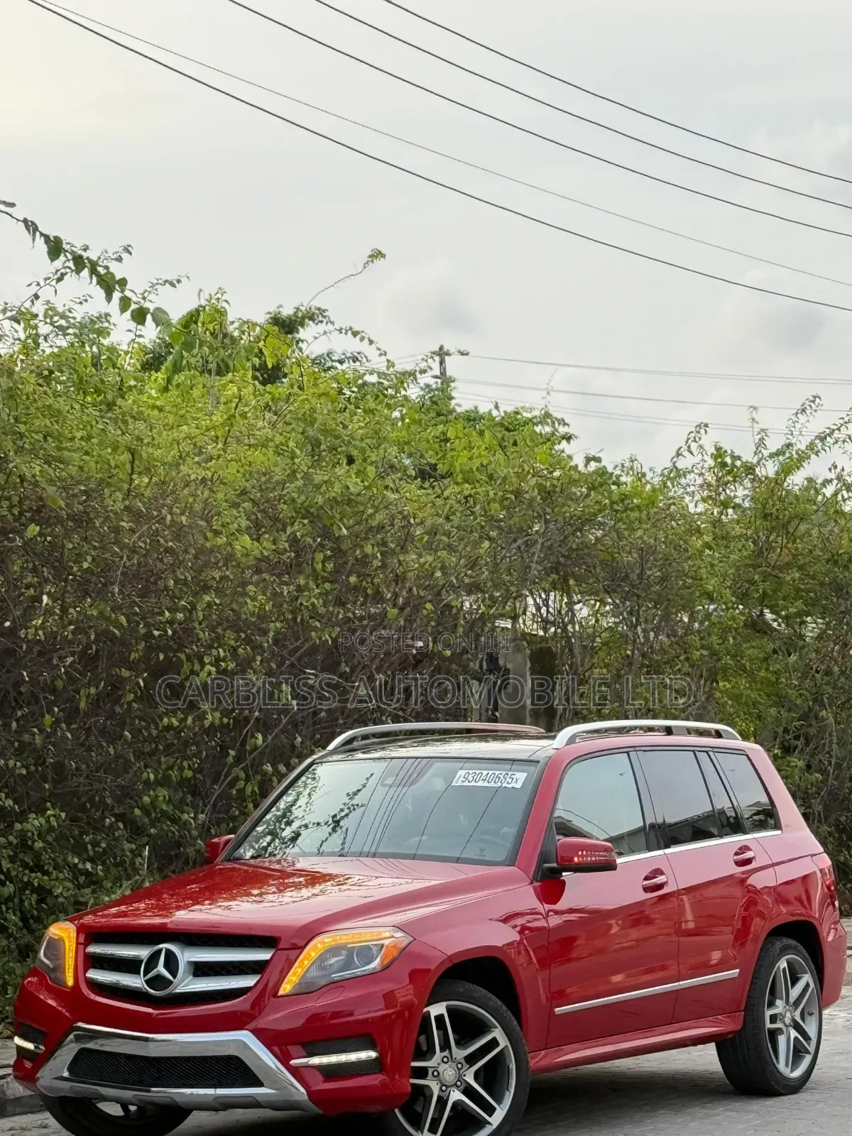 Mercedes-Benz GLK-Class 2013 Burgundy