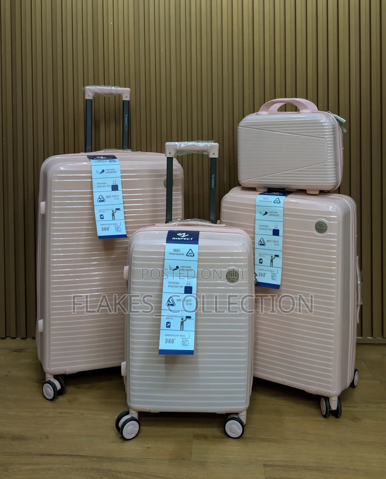 Premium 4 in 1 Luxury Polypropylene Rubber Luggage