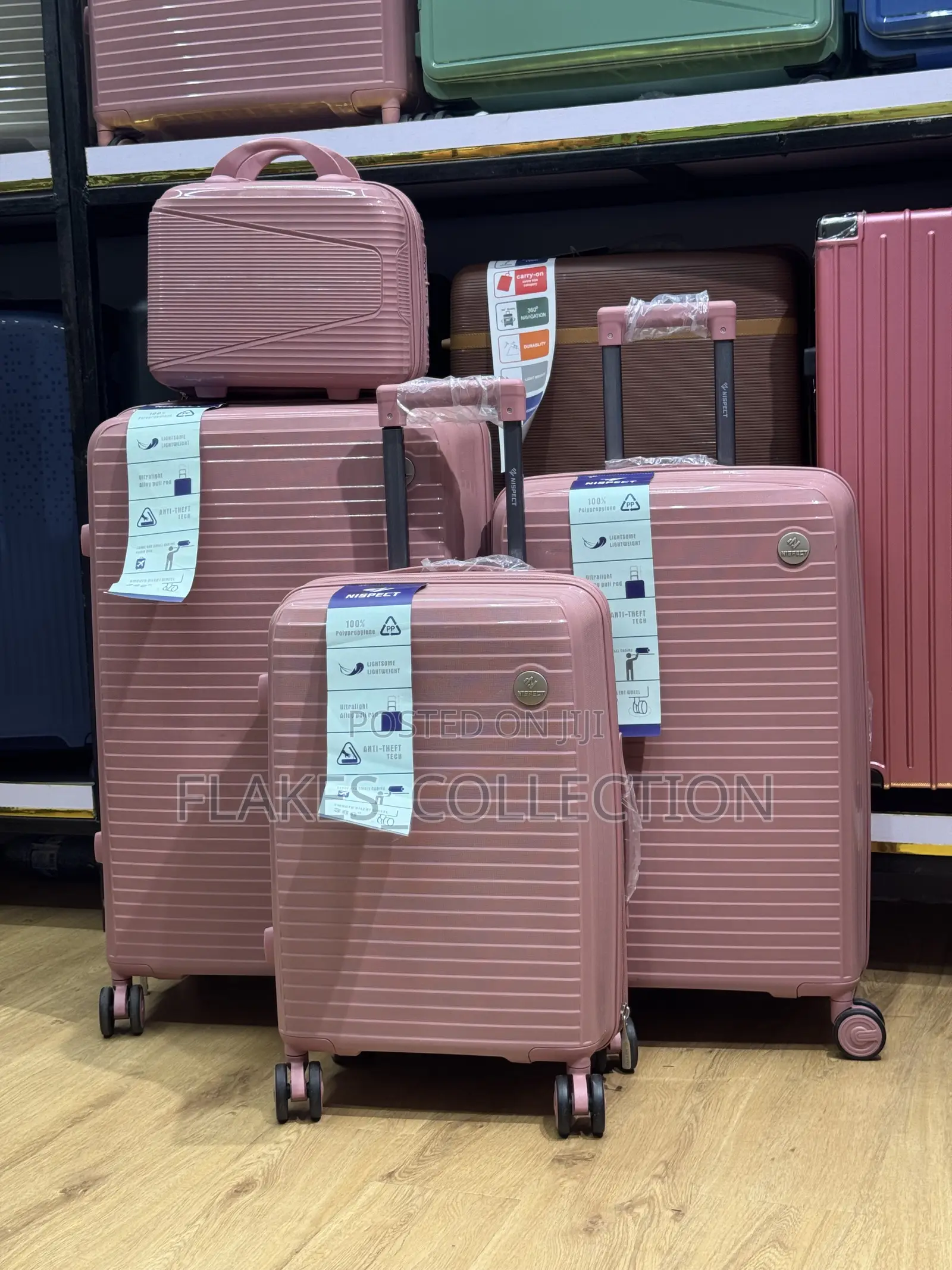 Premium 4 in 1 Luxury Polypropylene Rubber Luggage