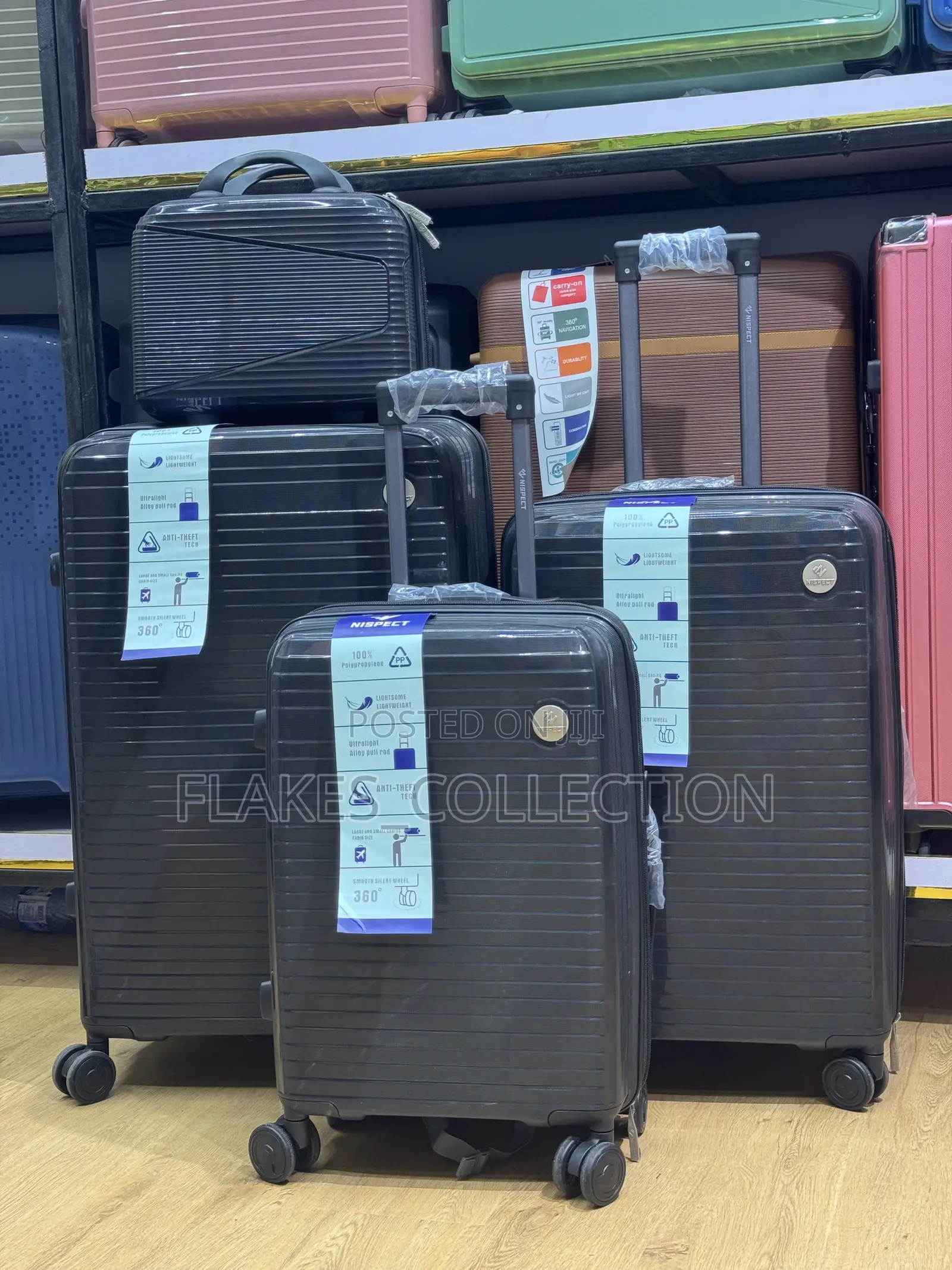 Premium 4 in 1 Luxury Polypropylene Rubber Luggage