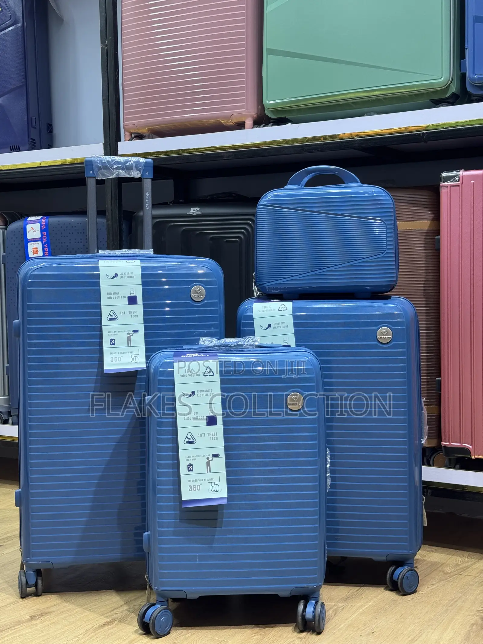 Premium 4 in 1 Luxury Polypropylene Rubber Luggage