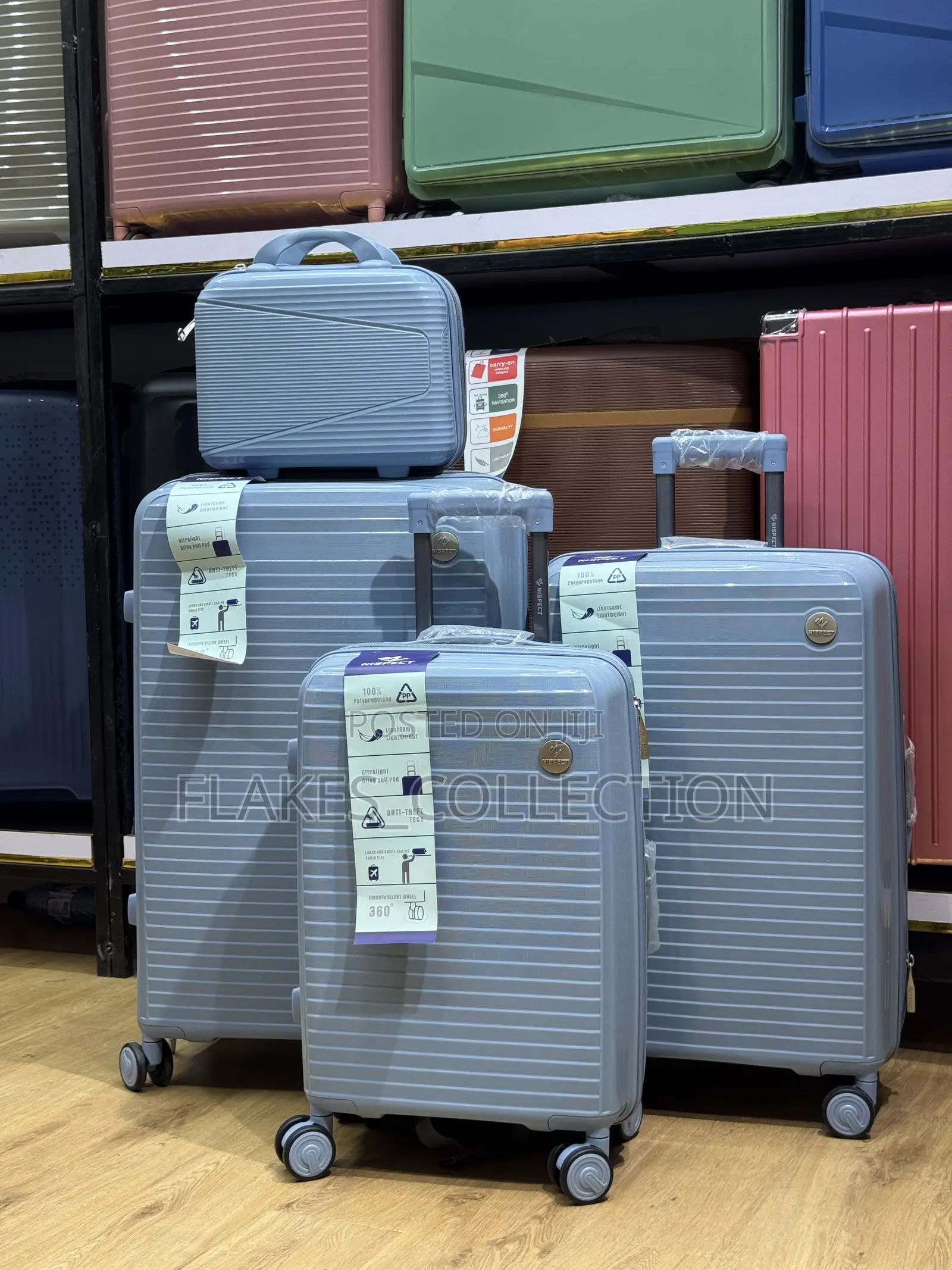 Premium 4 in 1 Luxury Polypropylene Rubber Luggage