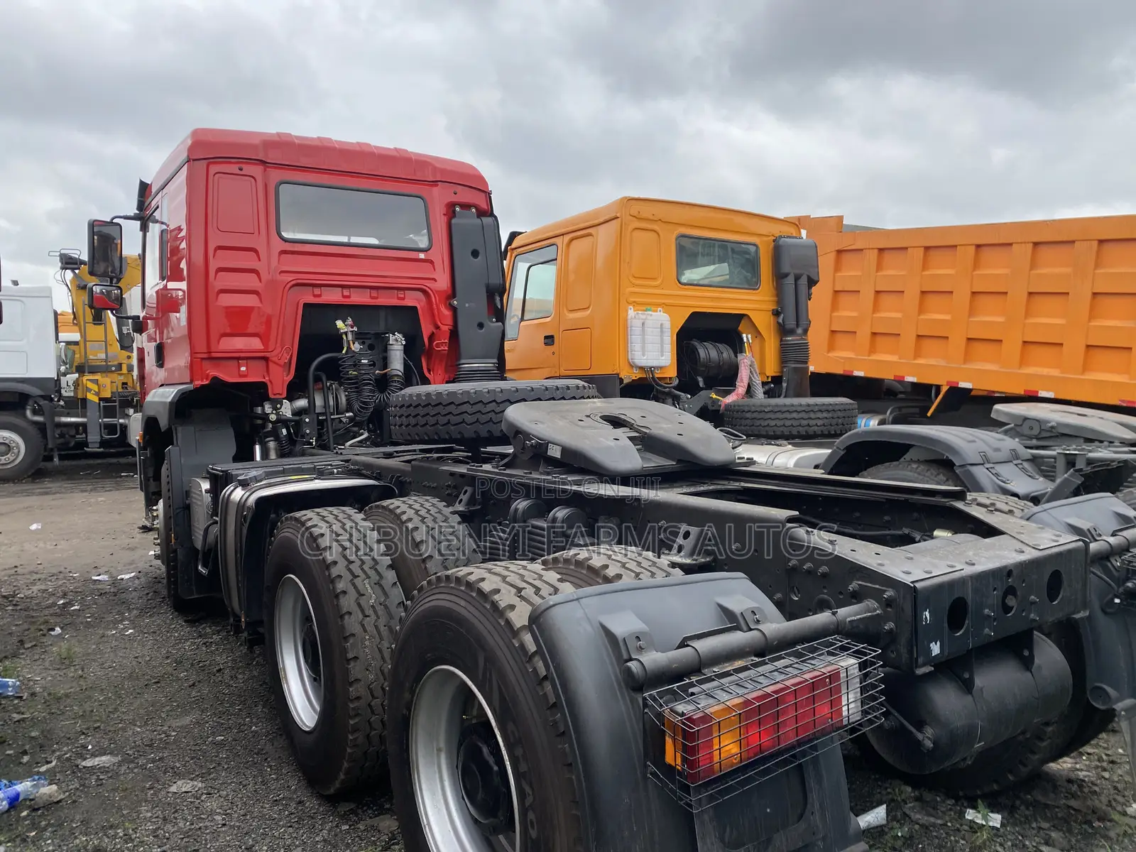 SAGMOTO Tractor Head 10tyres