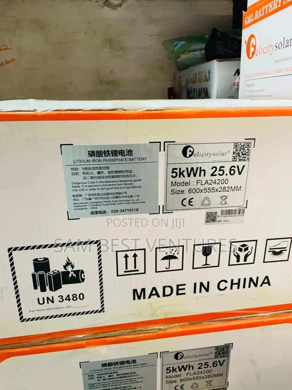 5kwh 24v Felicity Lithium Batteries
