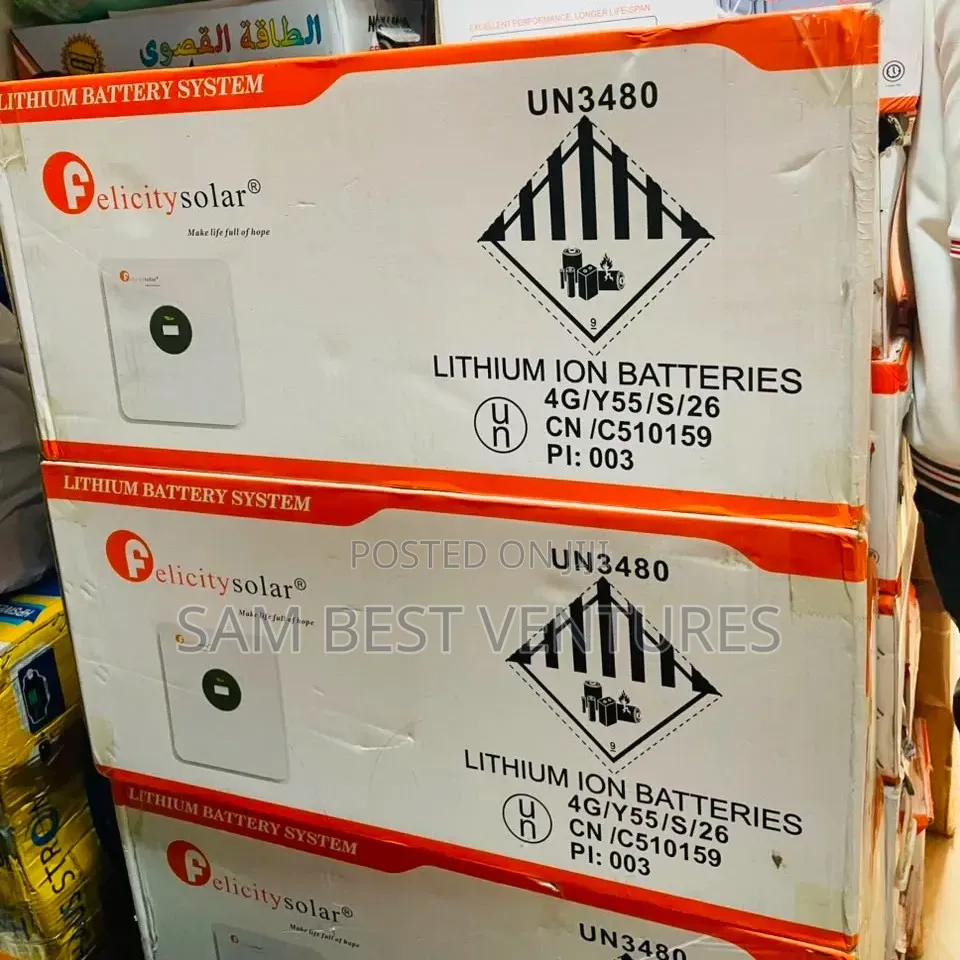 5kwh 24v Felicity Lithium Batteries