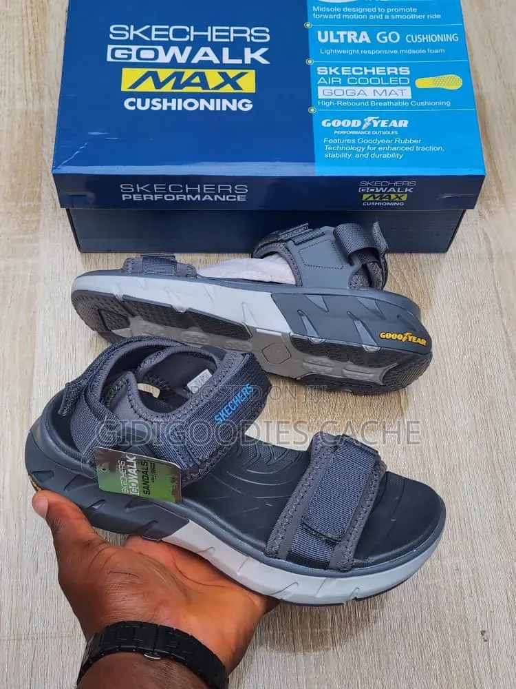 Skechers GoWalk Max Cushioning Sport Sandals Size 40-45