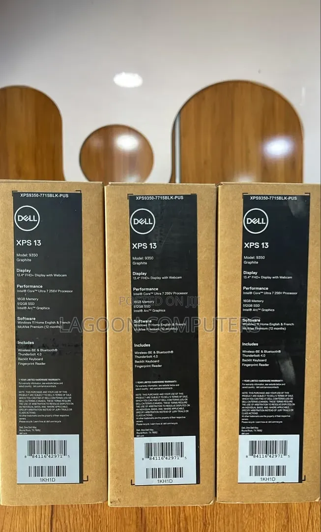 New Laptop Dell XPS 13 (9350) 16GB Intel Core Ultra 7 SSD 512GB