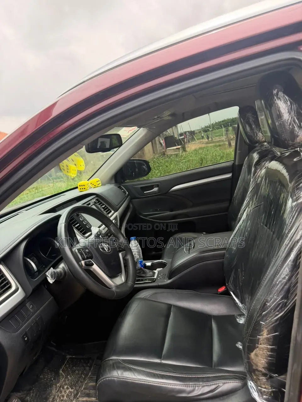 Toyota Highlander 2017 Maroon
