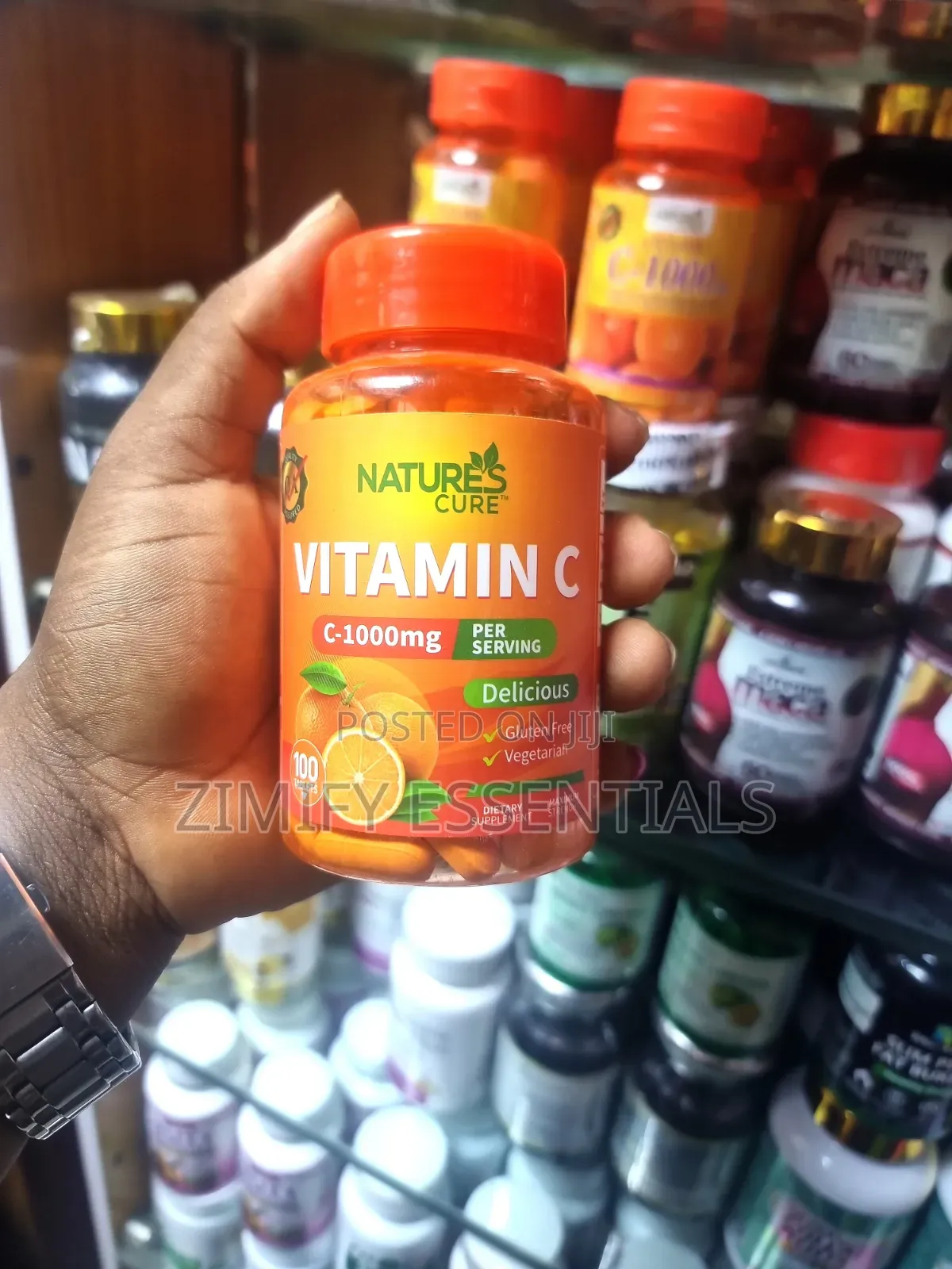 Nature’s Cure Vitamin C 1000mg High Strength Tablets