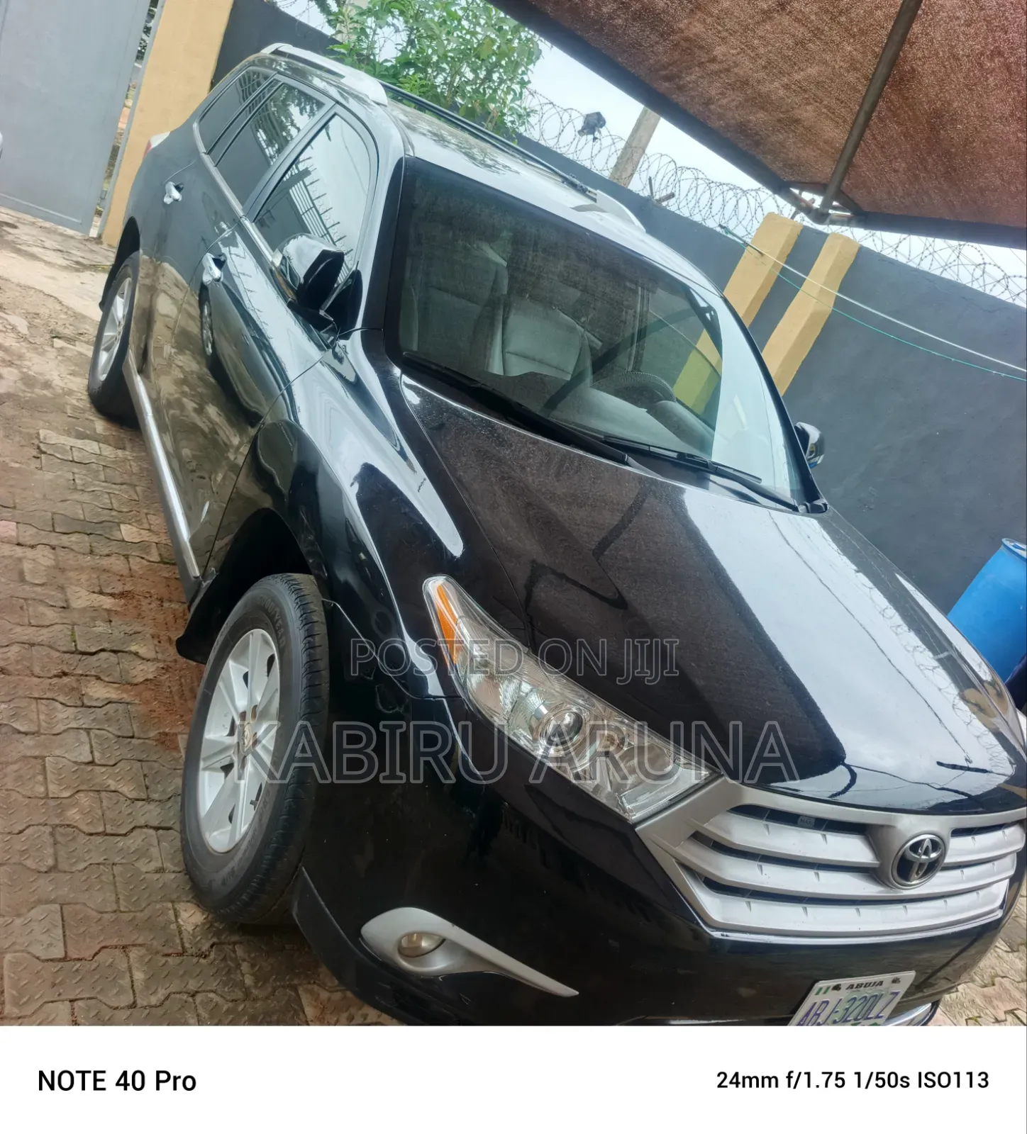 Toyota Highlander 2010 Black