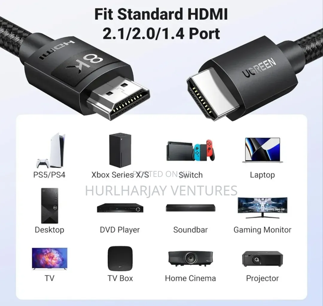 Ugreen Hdmi - Hdmi V2.1 (1m)