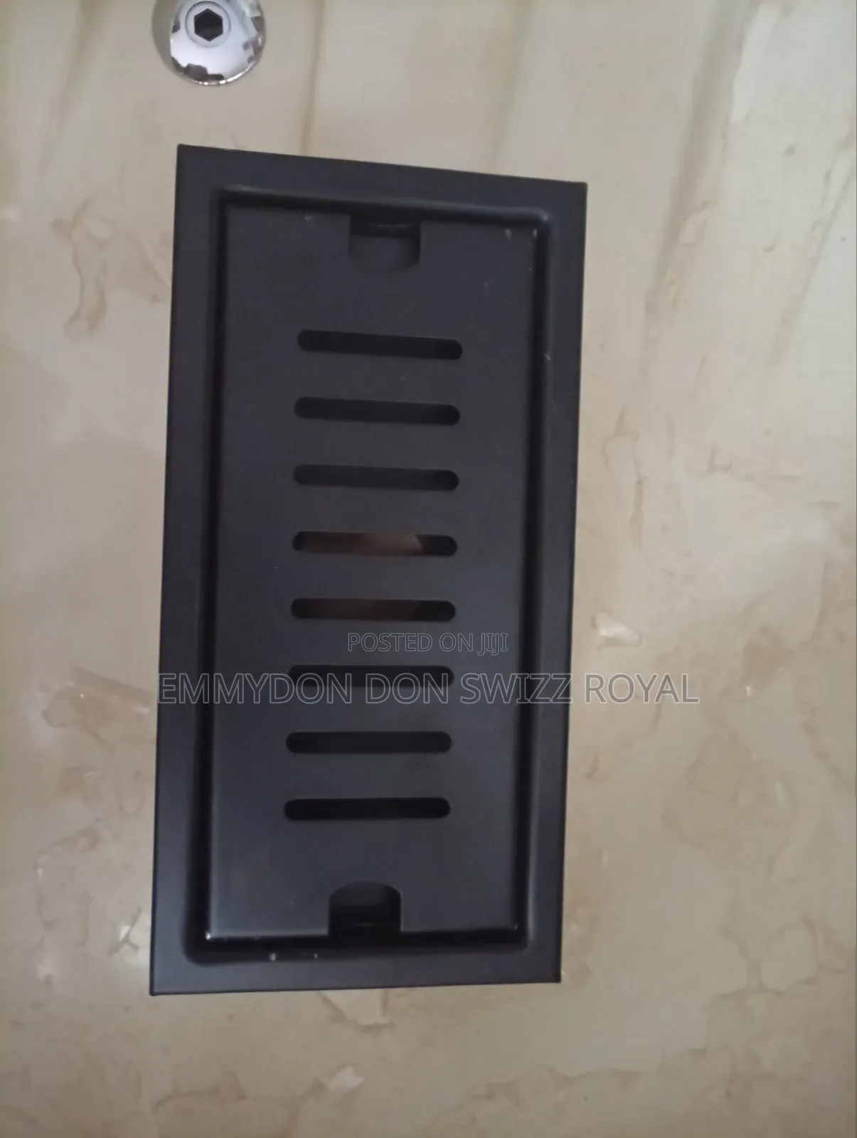 White Toilet Brush Iron Handle