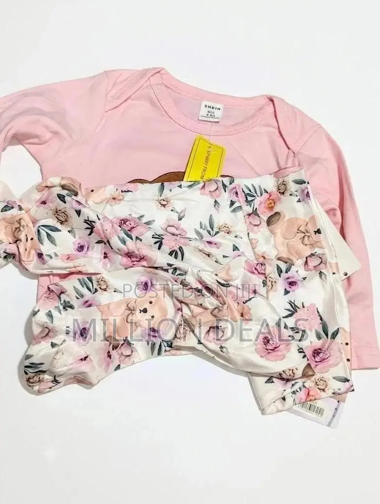 2 Pieces Romper Girl Child Dress 6-9mnths
