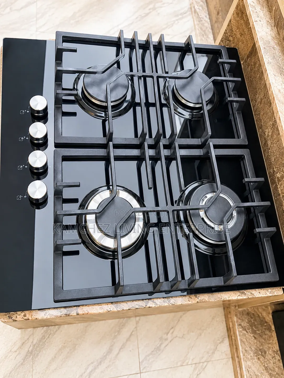 Modern 4-Burner Built-in Gas Hob 