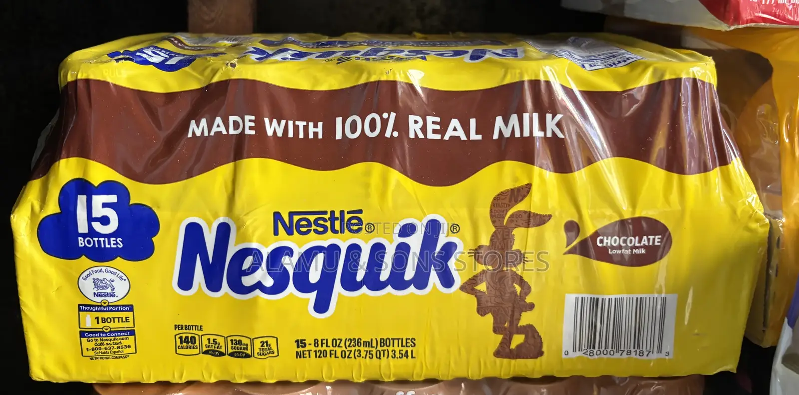 Nestlé Nesquik Chocolate Low Fat Milk