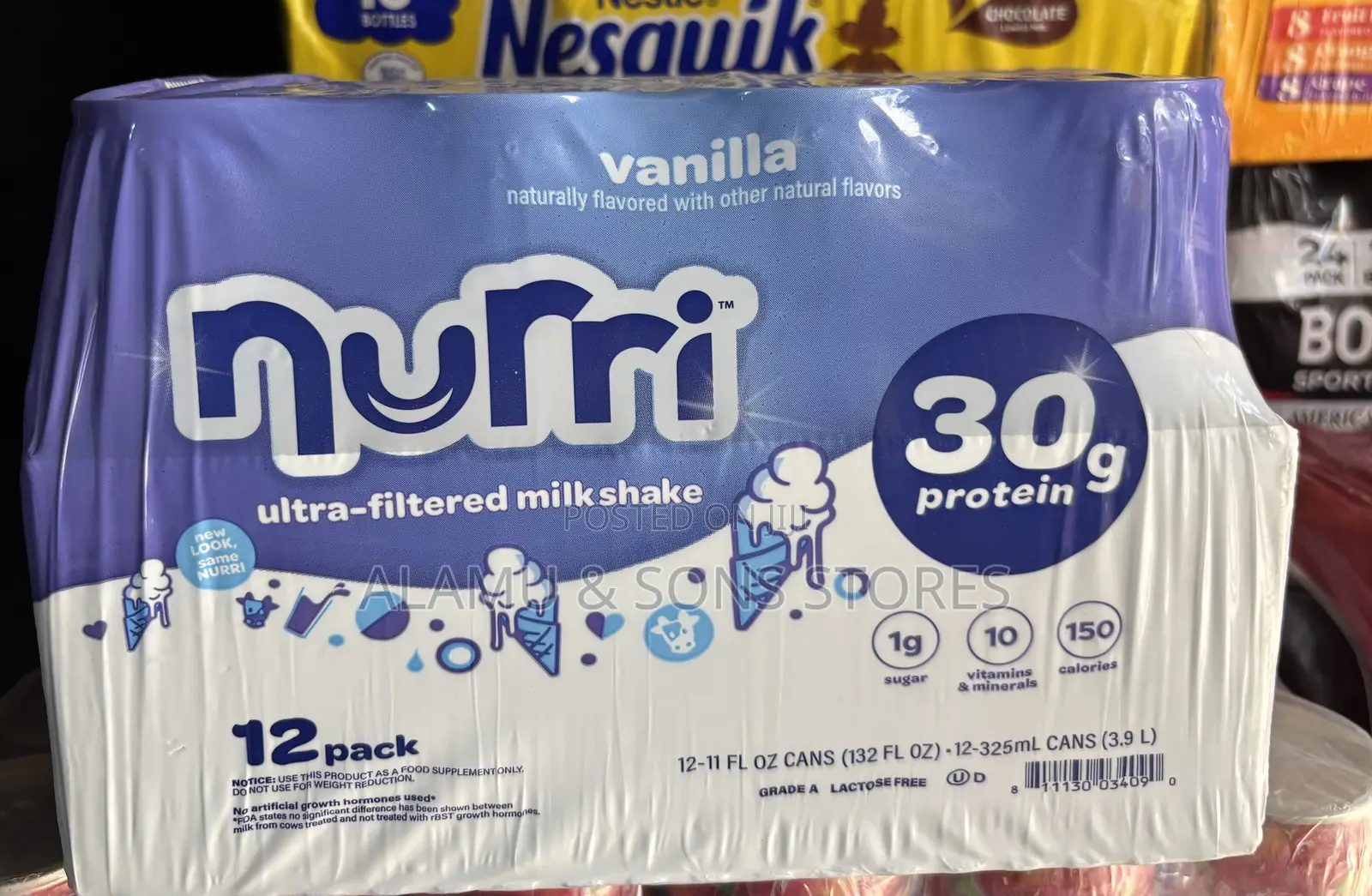 Nurri Ultra-Filtered Milkshake – Vanilla