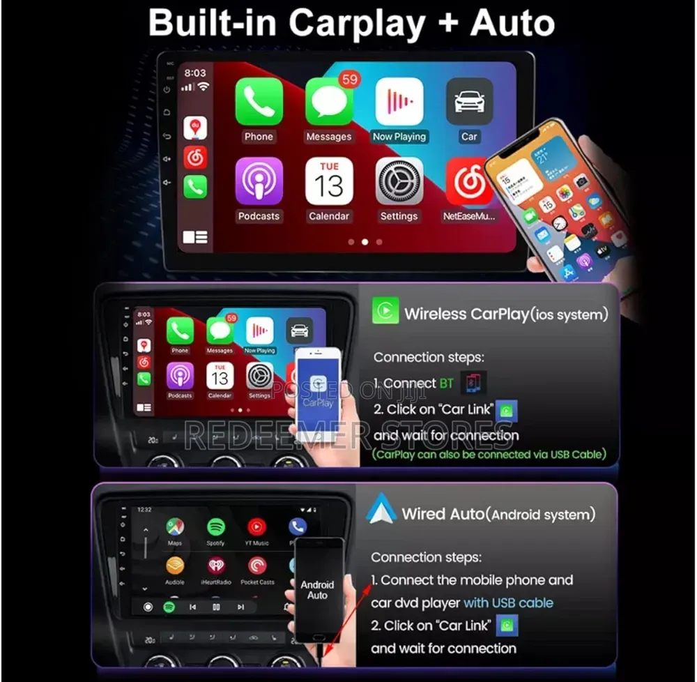 Car Android Stereo Player With Touch Screen for Toyota Corolla