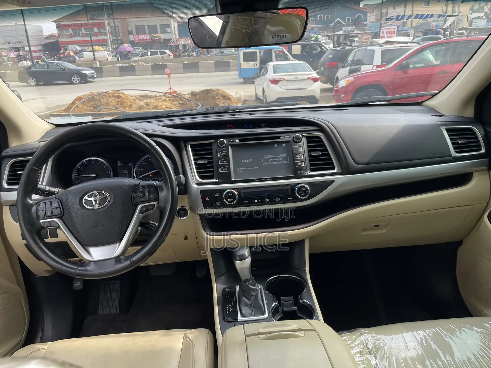 Toyota Highlander XLE 4x4 V6 (3.5L 6cyl 8A) 2017 Brown