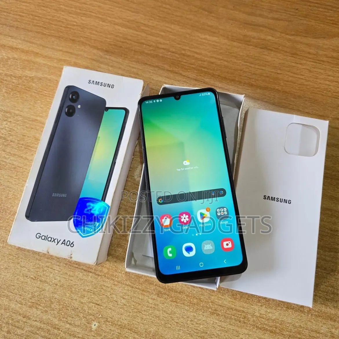 New Samsung Galaxy A06 128 GB Black