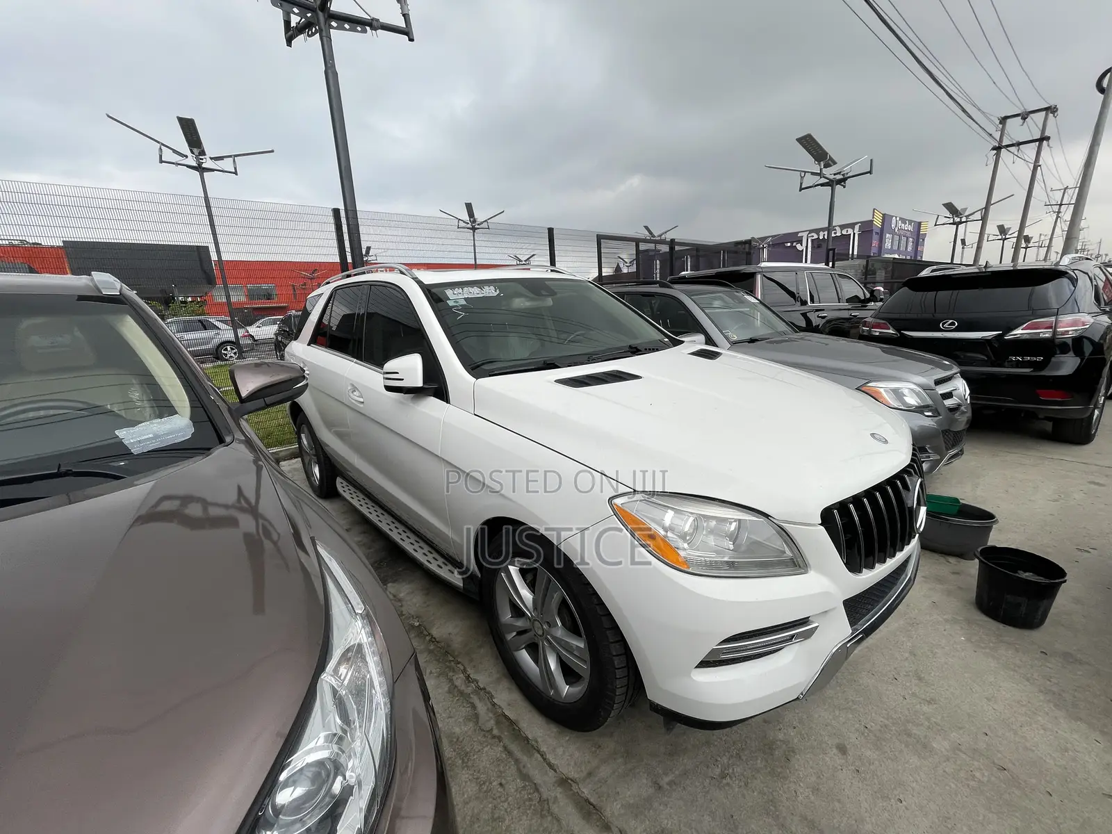 Mercedes-Benz M Class 2015 White