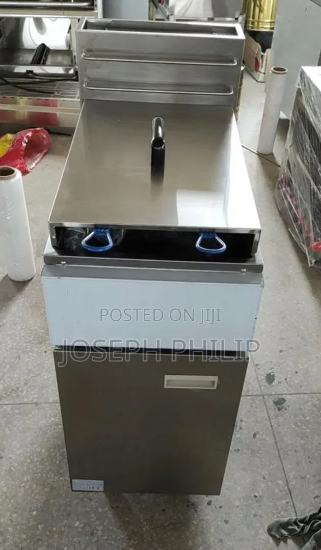 Single Tank Fryer With Double Basket