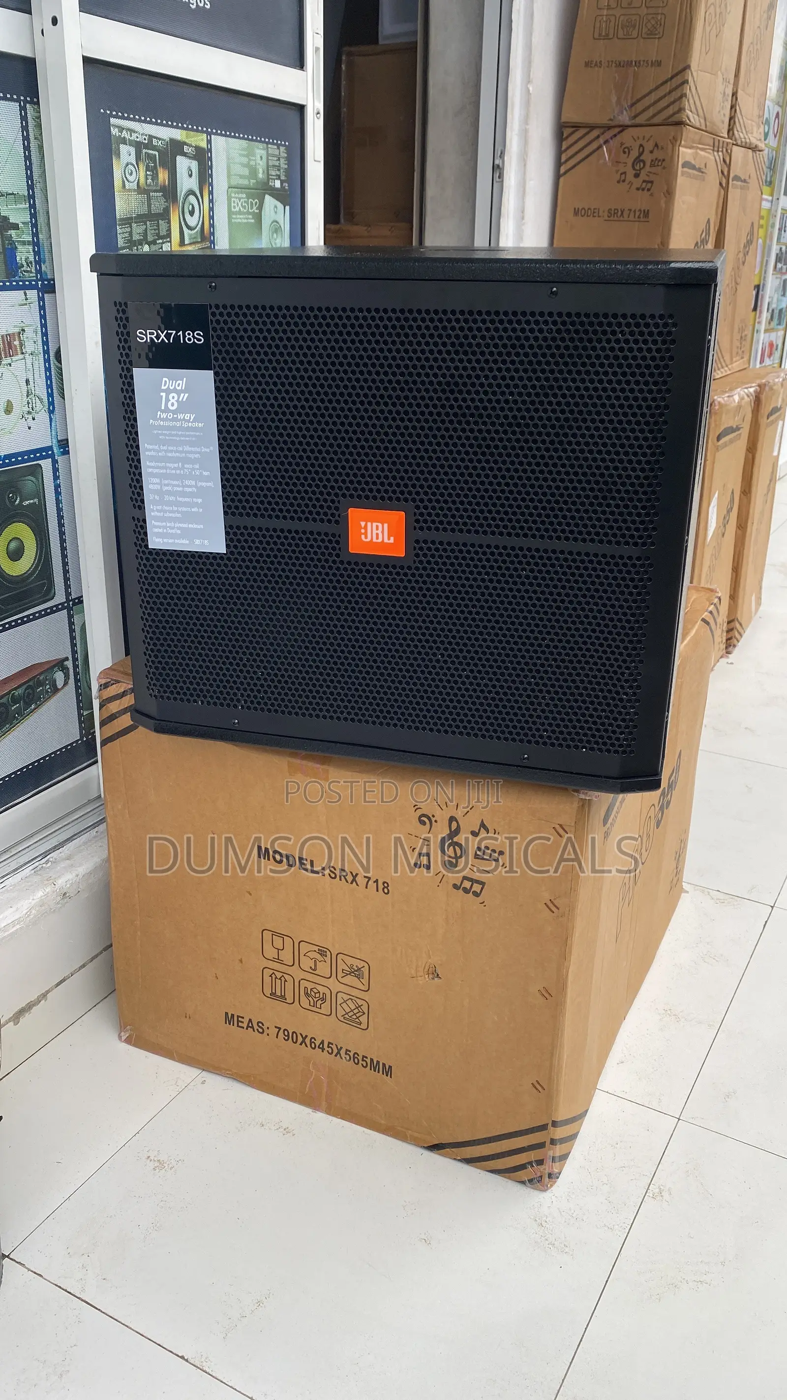Big Magnet JBL Single Subwoofer