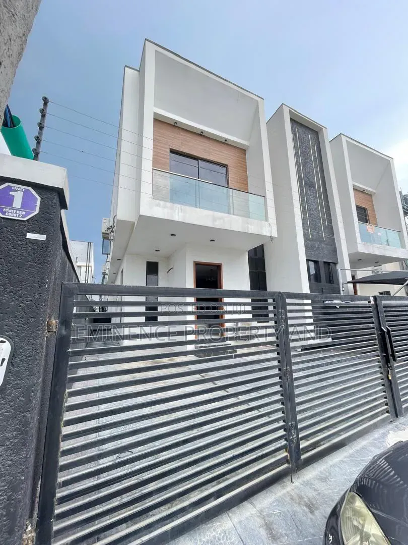 Furnished 4bdrm Duplex in Ikota for rent