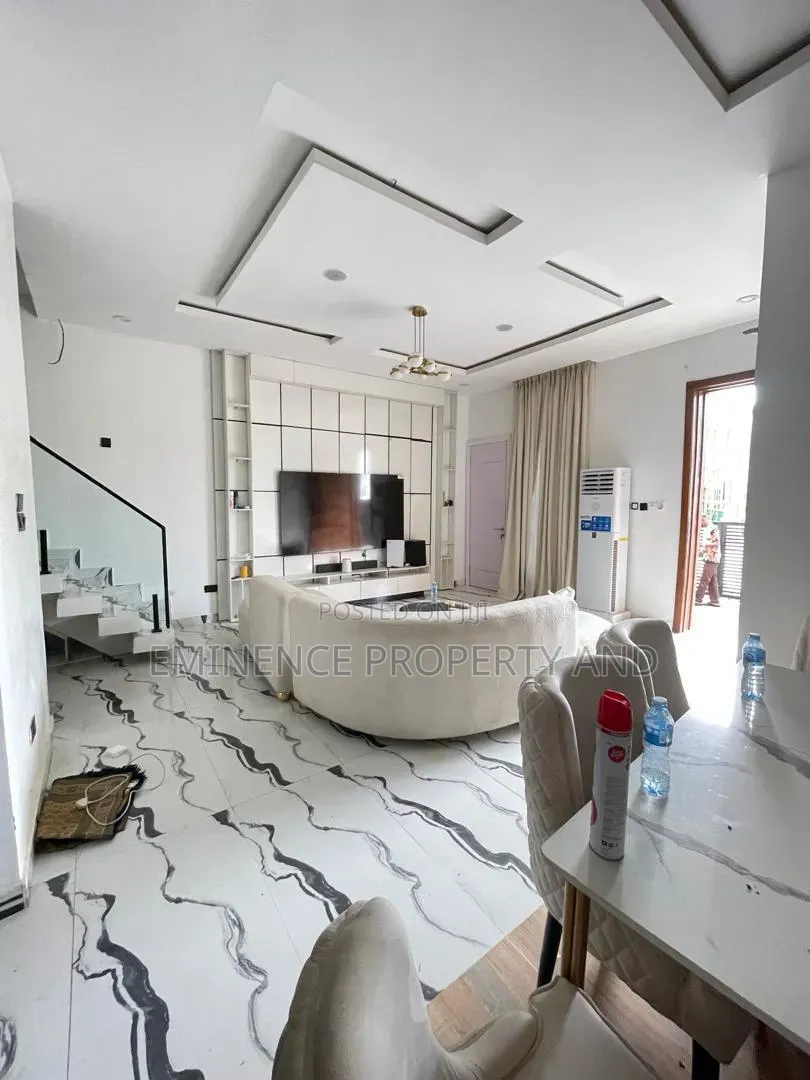 Furnished 4bdrm Duplex in Ikota for rent