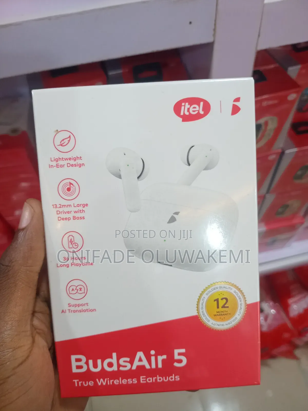 Buds Air 5 Itel Earbud IEW-50