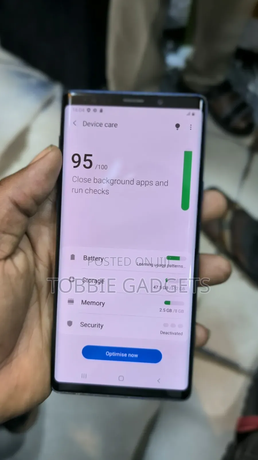 Samsung Galaxy Note 8 256 GB Blue
