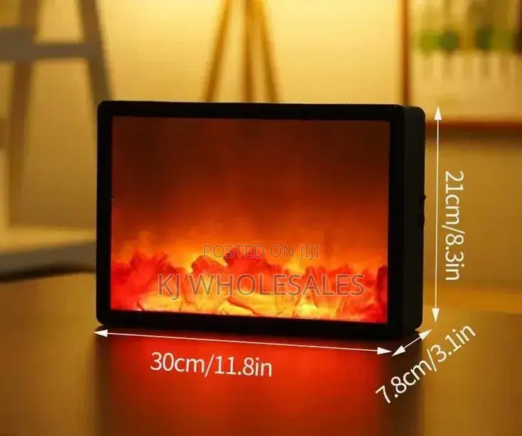 LED Fireplace Lantern – Warm Ambience Without the Flames