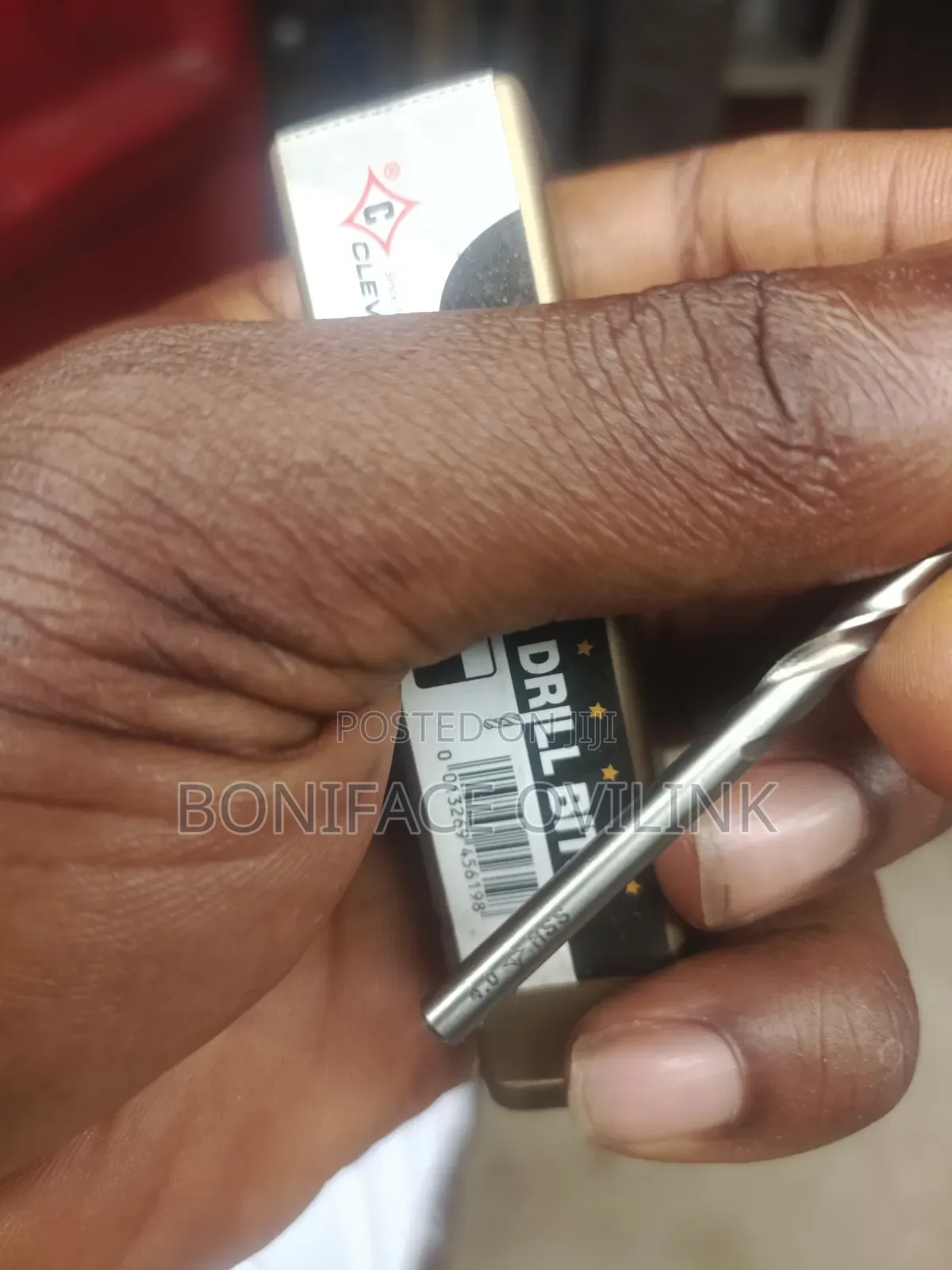 HSS TiN-Coated Titanium Nitride Drill Bit 4mm