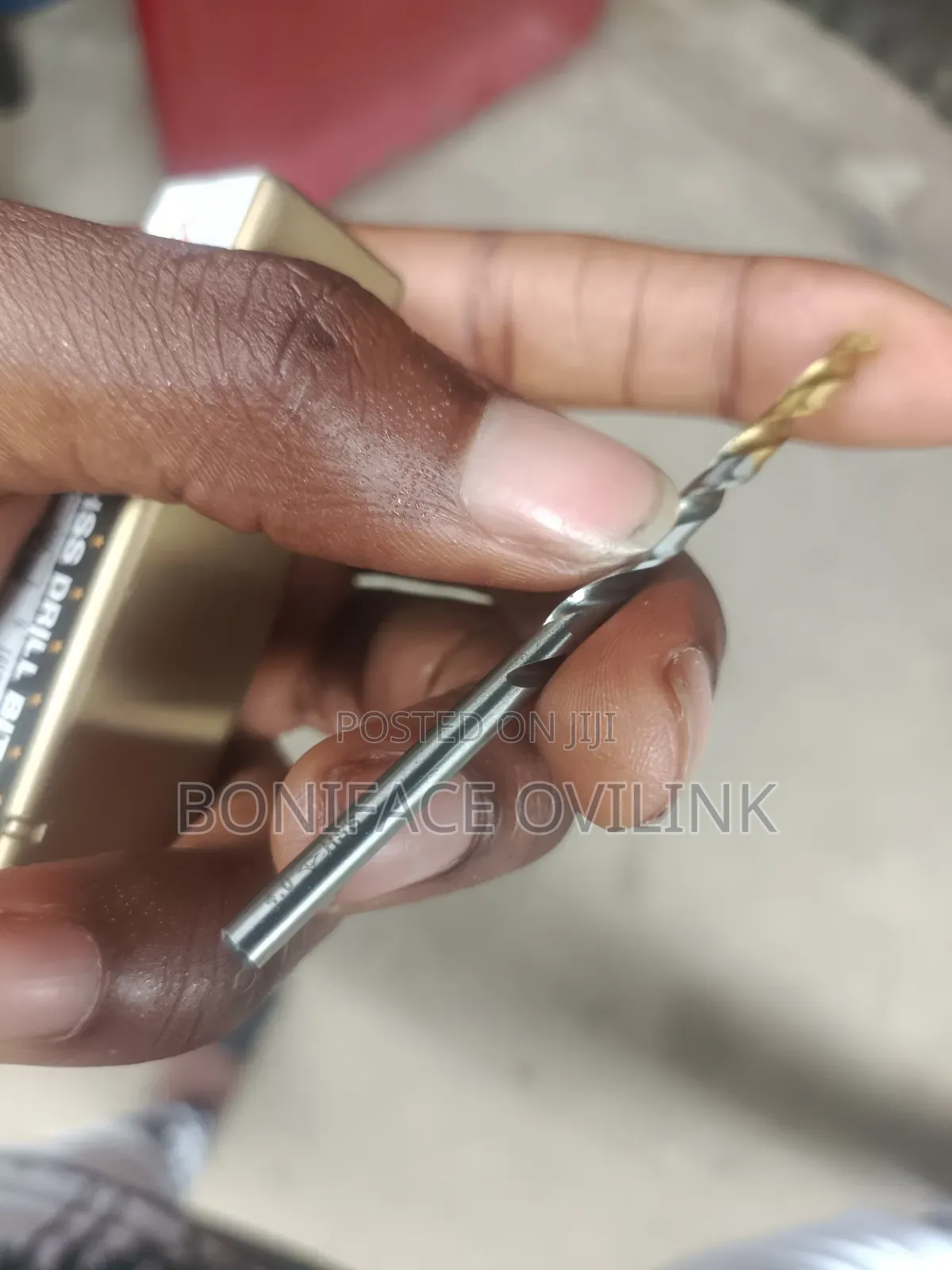 HSS TiN-Coated Titanium Nitride Drill Bit 4mm