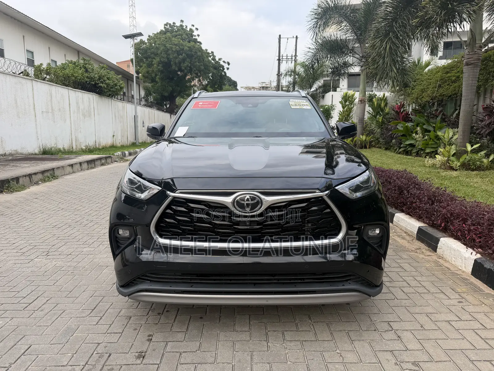 Toyota Highlander Platinum 2022 Black
