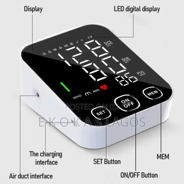 Intelligent Smart Digital Blood Pressure Monitor Machine